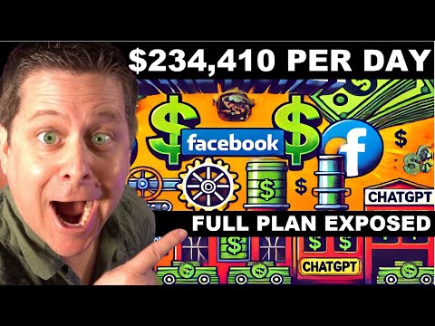 Free Facebook Traffic = $234,000 Per Day - With AI - Make Money Online!