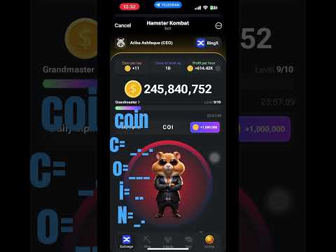 HAMSTER KOMBAT DAILY SECRET CODE 18 june #crypto #dailycombo #bitcoin #mining #smartphone #hamsters