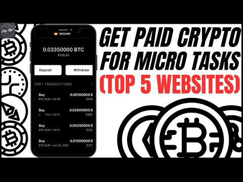 Top 5 Micro Job Sites for Earning Cryptocurrency at Home | Easy Micro Jobs Sites | Micro Tasks