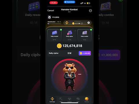 Hamster Kombat: 23 June Daily Cipher #bitcoin #hamsterkombat #crypto   #mining #hamsters #love #bts