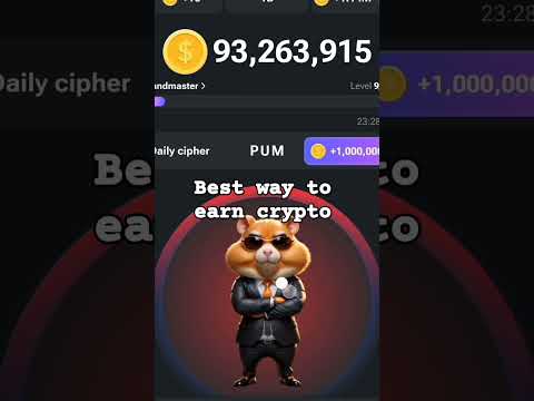 Best way to earn bitcoin by mining | Hamster kombat daily cipher code || Hamster kombat daily combo