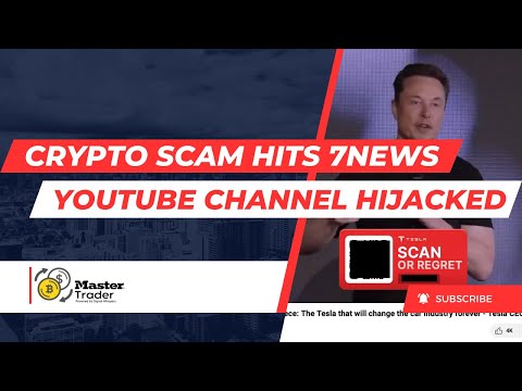 Crypto Scam Hits 7News YOUTUBE Chanel Hijacked #crypto #cryptocurrency #bitcoin #btc #ethereum #eth