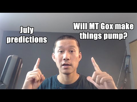 Big Bitcoin News. July Crypto Price Predictions. Will MT GOX tank us or will People buy the news?