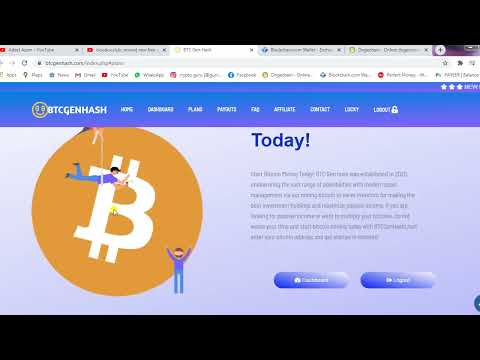 Btcgenhash com review  new free bitcoin mining site   BTC Earn 0 002 BTC Daily   Zero Investment 720