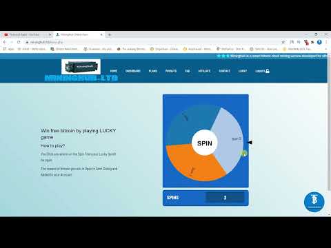 Best New Bitcoin Mining Website 2020   Free Cloud Mining Site   Zero investment 1080p 25fps H264 128