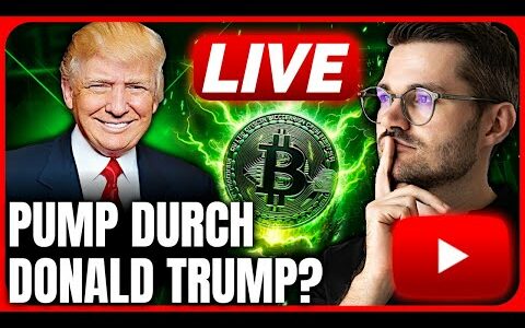 Bitcoin Live – Pump durch Donald Trump?