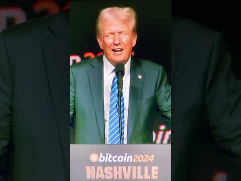 President Trump in Nashville talking bitcoin saying we will keep those jobs here