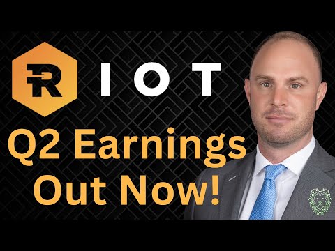 RIOT Platforms Q2 Earnings | Bitcoin Mining Stock News Now | Jason Les CEO Q&A | RIOT