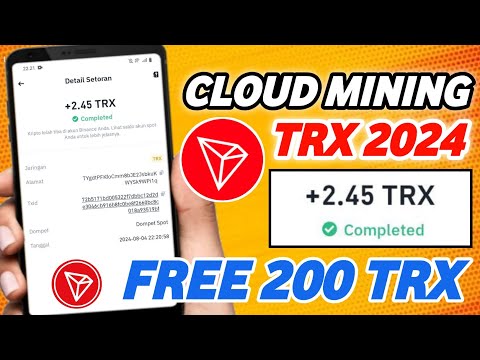 Mining TRX 2024, Mining Bitcoin 2024 di Android