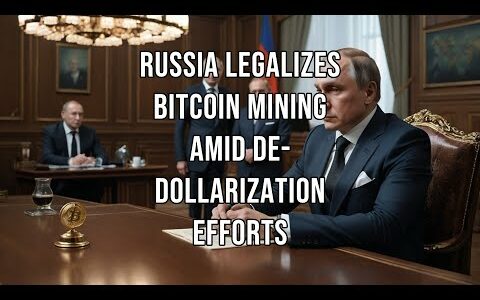 Russia Legalizes Bitcoin Mining Amid De Dollarization Efforts