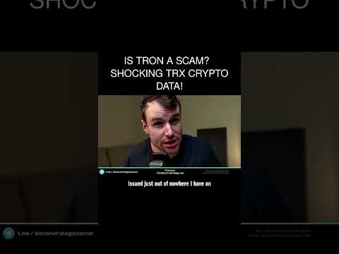 Is Tron A Scam? ☢ Shocking TRX Crypto Data!