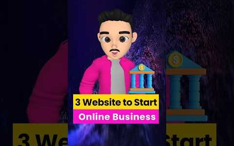 3 Websites to Start Online Business| Make Money Online| #makemoneyonline