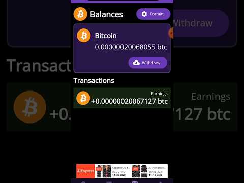 Bitcoin Mining Crypto App Withdrawal (Legit or fAke) #freeearnmoney #earnmoneyonline #earnmoney