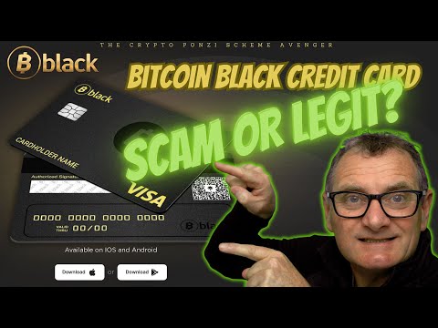 Bitcoin Black Credit Card (BBCC) SCAM or LEGIT?: $5,000 Membership Fee, NO Credit Checks Required?