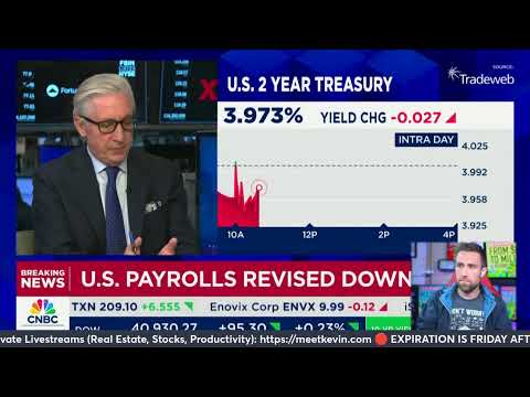 *Jobs Data* Stock Market Open Live & Crypto August 21, 2024