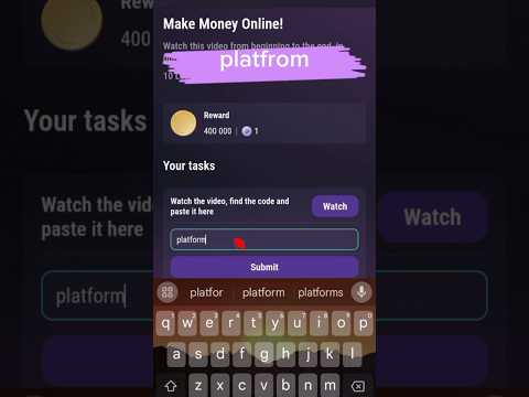 Tapswap Make Money Online Video Code | today tapswap video code |Tapswap cinema code #tapswap