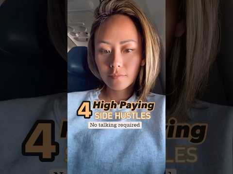 4 High paying side Hustle No talking required  Make money online