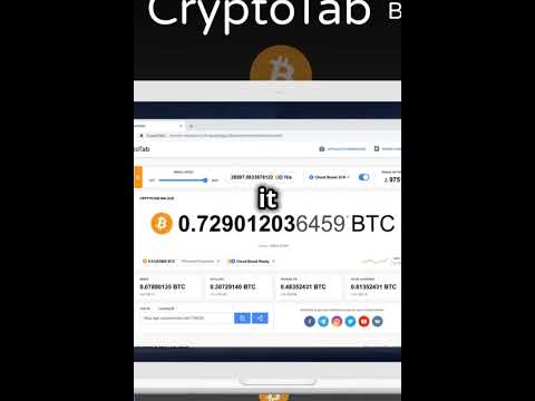 Turn Your Browsing into Bitcoin Mining with CryptoTab! #bitcoinmining #cryptocurrency  #bitcoin