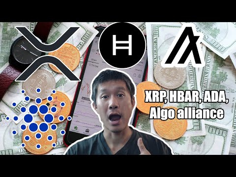 ADA, XRP, HBAR, ALGO Form BIG CRYPTO ALLIANCE. Jobs Data coming in Weak. What's the effect on crypto