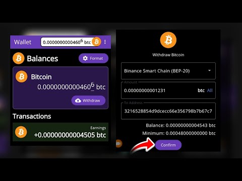 Bitcoin Mining Crypto Miner App Withdrawal | Crypto Miner App 2024 | Bitcoin Mining App 2024