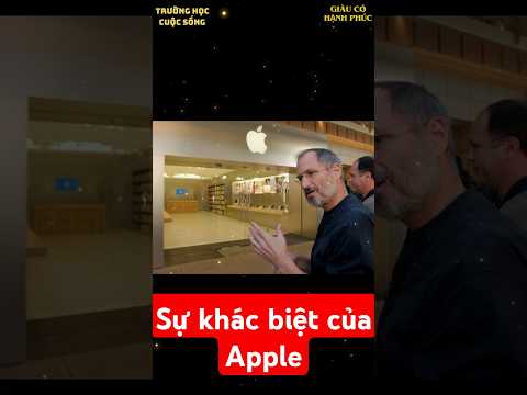 Câu chuyện về Steve Jobs và "Sự khác biệt" #truonghoccuocsong  #trườnghọccuộcsống