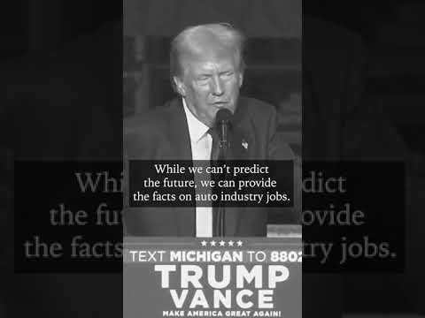 Trump’s Problematic Claims on the Auto Industry: Unsupported Auto Industry Jobs Claim #donaldtrump