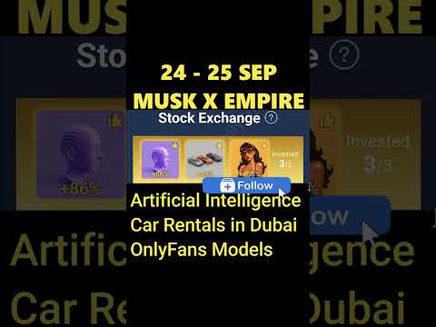 Musk X Empire Daily Combo 24-25 September Rebus Riddle Steve Jobs Video Code #shorts #youtubeshorts