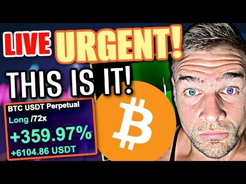 LIVE CRYPTO TRADING! THIS IS GETTING SERIOUS!!!!!