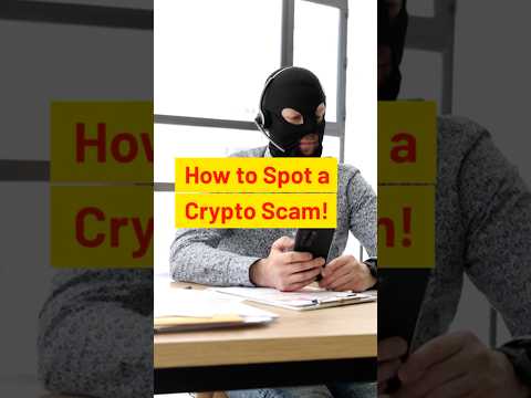 How To Spot A Crypto Scam! #scam #crypto #cryptocurrency #bitcoin #altcoins #shorts #viralreels #fyp