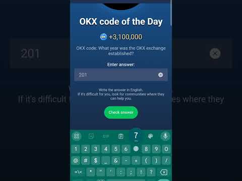 OKX Code of the day XEmpire #crypto #bitcoinmining #bitcoin #cryptocurrencymining #xempirevideocode