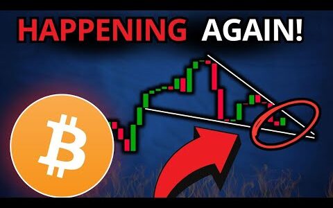 BITCOIN IS ABOUT TO DO IT AGAIN…. THIS IS CRAZY 🔴