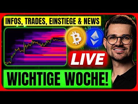 Krypto: Bitcoin & Altcoins Livestream!