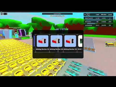 Bitcoin mining Simulator Roblox[ A new start! ]