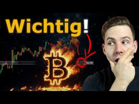 Bitcoin: Es wird ERNST, denn Dieser Bereich MUSS jetzt halten!