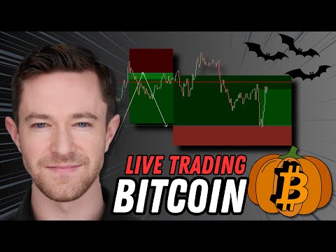 SPOOKY BITCOIN ACTION | Live Crypto Trading