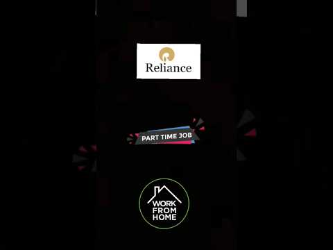 Reliance Work From Home|Latest job 2024|Online jobs at Home| #jobs #workfromj