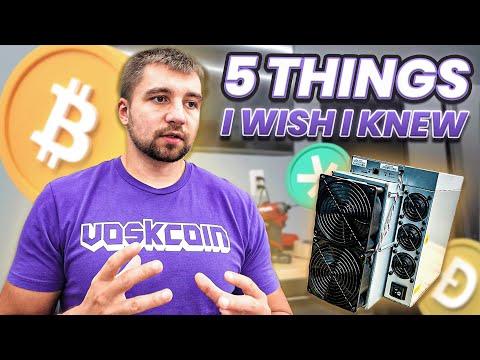 What I WISH I KNEW Before I Started Mining Bitcoin BTC...