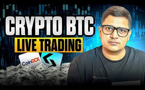 BITCOIN LIVE Trading with Trader edge | #bitcoin #coinx #bitget