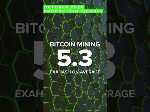 BITCOIN Mining October 2024 Production Results