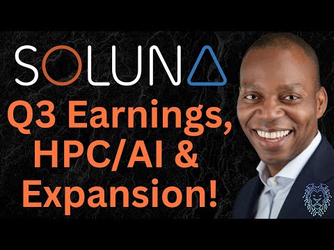 Soluna Holdings Q3 Earnings | Top Renewable Bitcoin Mining Stock | HPC Stocks to Watch Now | SLNH