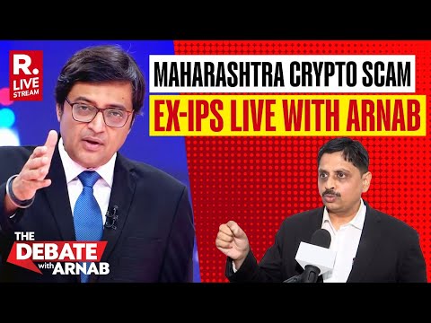 Breaking: Maharashtra Crypto Scam Ex-IPS Ravindranath Patil LIVE With Arnab | Maharashtra Poll 2024