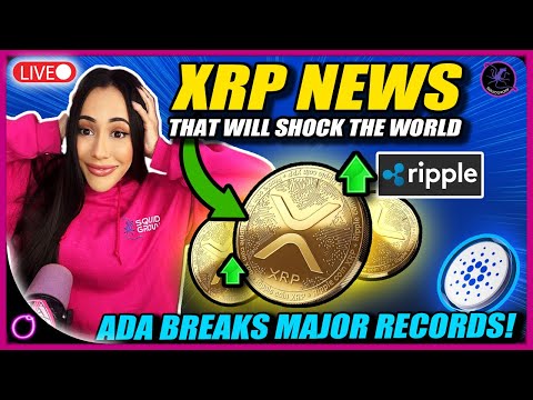 XRP News That Will SHOCK The World (ADA breaks major records!)