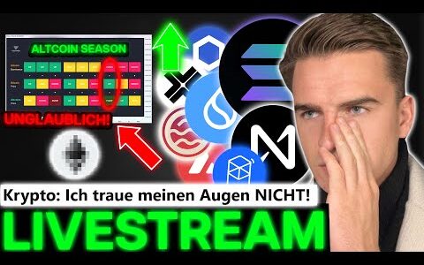 Krypto: BTC FÄLLT wieder, Altcoins bleiben ABER stabil!