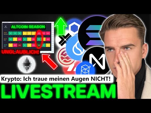 Krypto: BTC FÄLLT wieder, Altcoins bleiben ABER stabil!