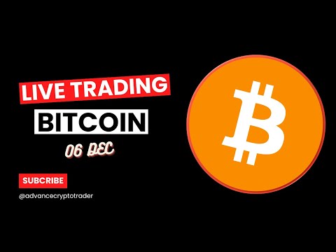 Crypto Trading LIVE: BTC Live Trading Bitcoin Price Predictions | 06 DEC #crypto #bitcoin #btc