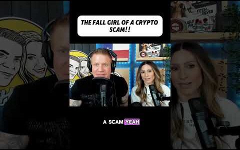 The Fall Girl of a Crypto Scam! #hawktuah #cryptoscam #memecoin