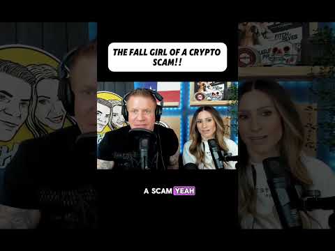 The Fall Girl of a Crypto Scam! #hawktuah #cryptoscam #memecoin