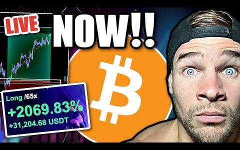 LIVE TRADING | Bitcoin & Altcoins | Targets & Analysis (THIS IS JUST THE BEGINNING)