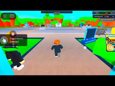 ROBLOX bitcoin mining simulator #1