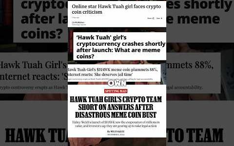 Hawk Tuah Crypto Scam #youtuber #contentcreator #2cents